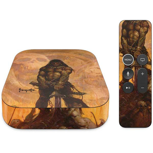 Frazetta Barbarian Apple TV Skin